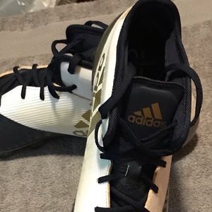 Adidas Adizero Men's Size 13 FB White/Blue/Gold
